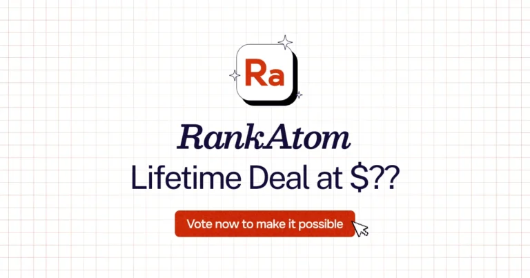 RankAtom lifetime deal
