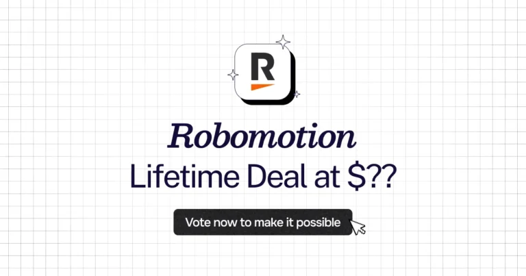 Robomotion lifetime deal