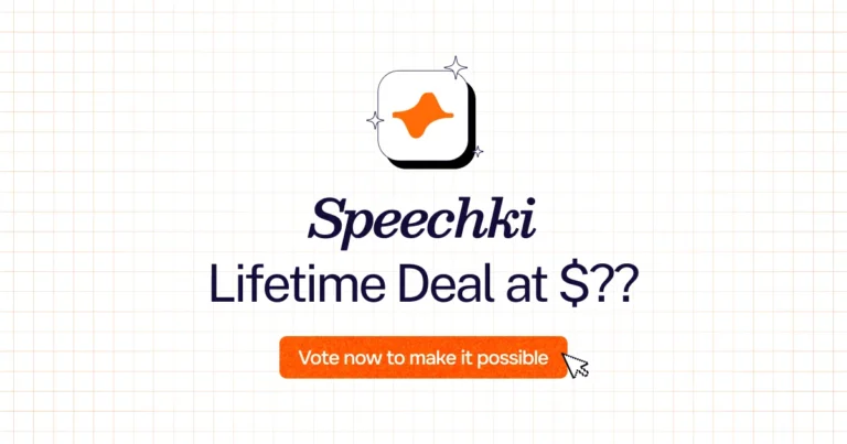 Speechki lifetime deal