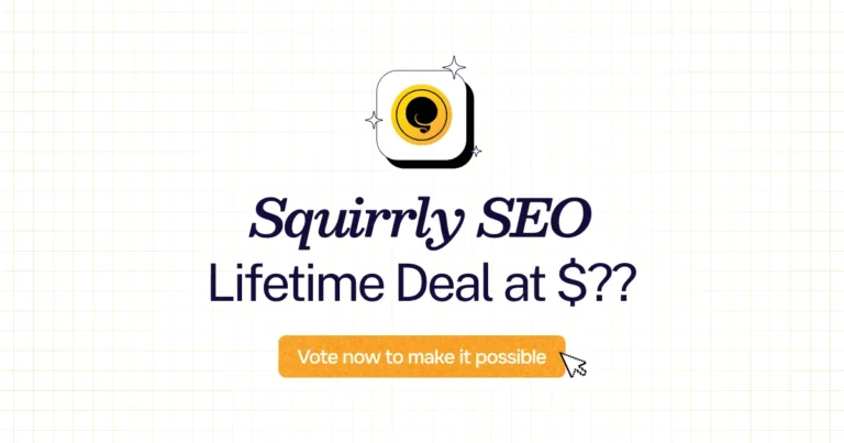 Squirrly SEO lifetime deal
