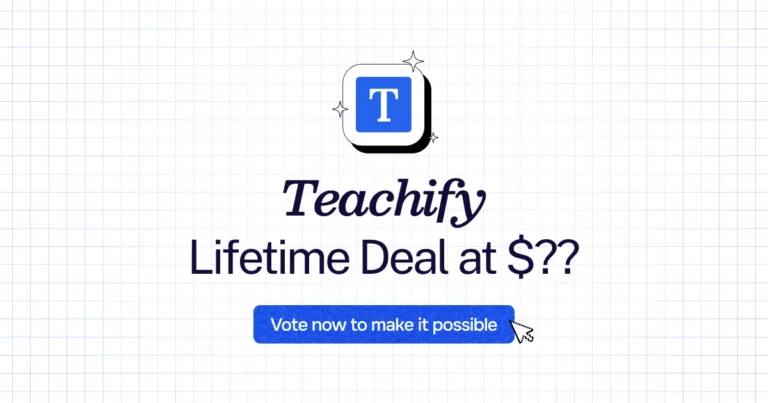 Teachify lifetime deal