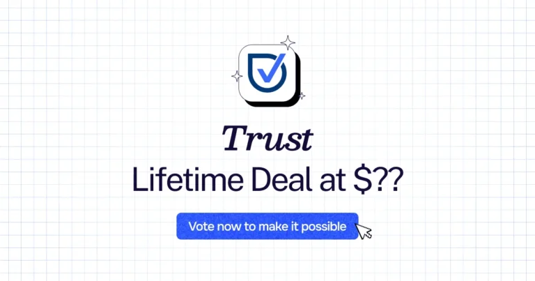 Trust lifetime deal