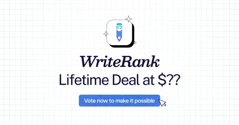 WriteRank lifetime deal