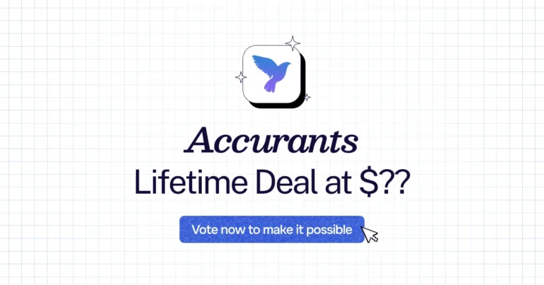 Accurants lifetime deal