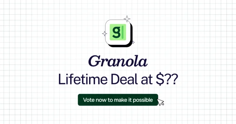 Granola lifetime deal