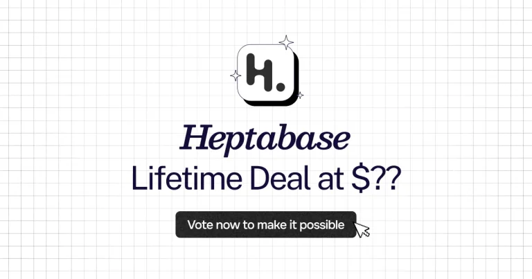 Heptabase lifetime deal