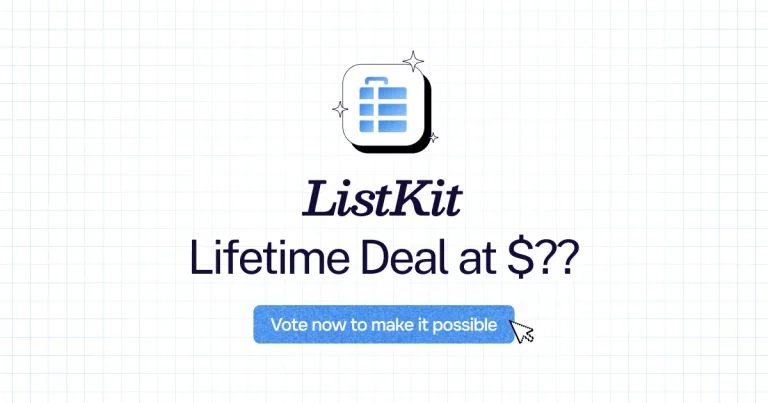 ListKit lifetime deal