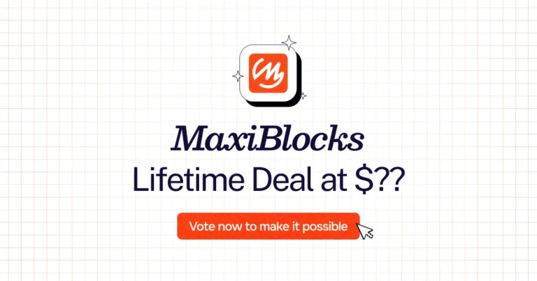 MaxiBlocks lifetime deal