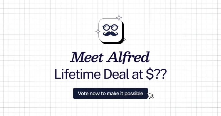 Meet Alfred lifetime deal