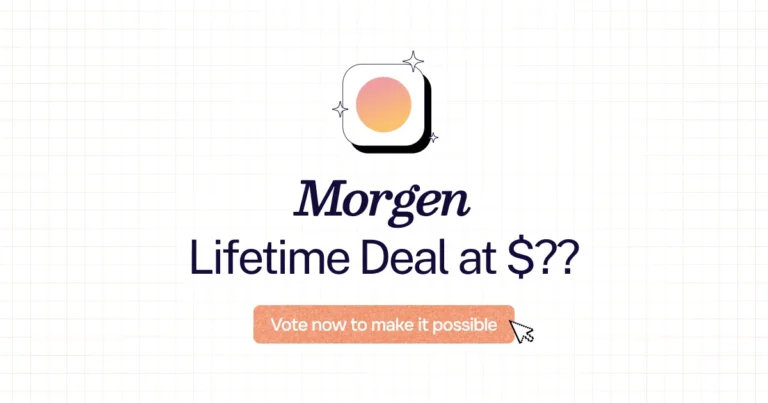 Morgen lifetime deal