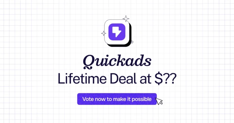 Quickads lifetime deal