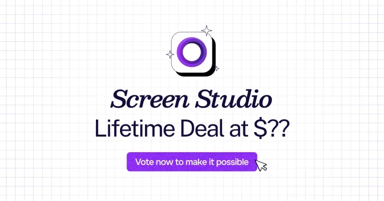 Screen Studio lifetime deal