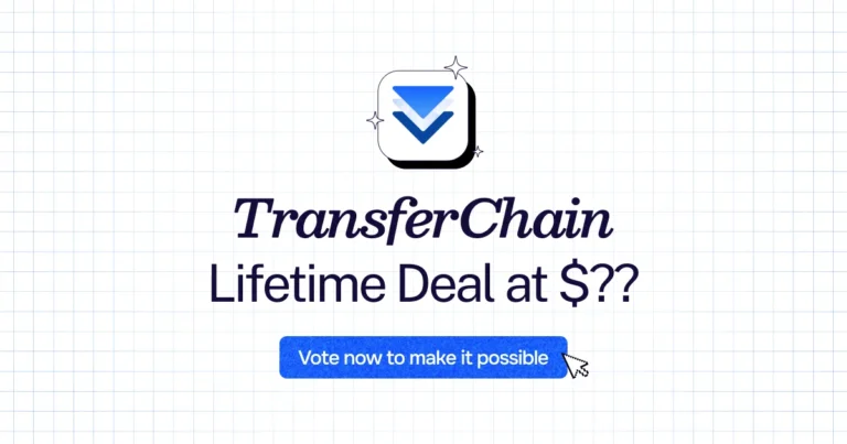 TransferChain lifetime deal