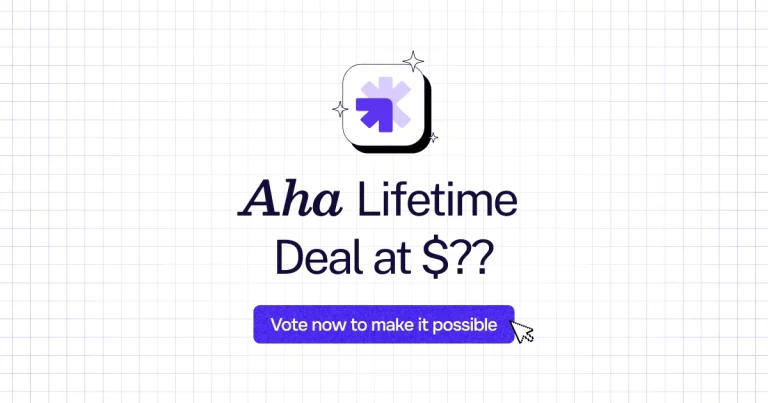 Aha lifetime deal