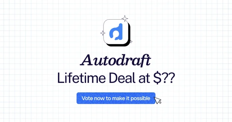 Autodraft lifetime deal