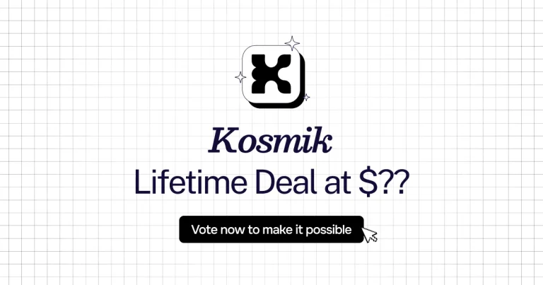 Kosmik lifetime deal