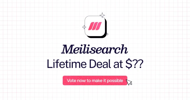 Meilisearch lifetime deal
