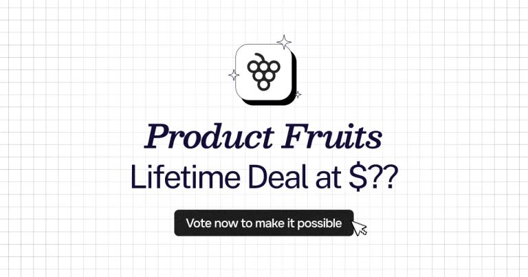 Product Fruits lifetime deal