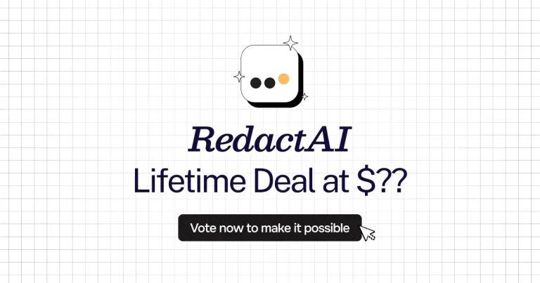 RedactAI lifetime deal