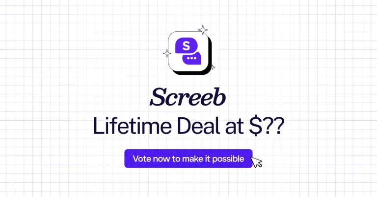 Screeb lifetime deal