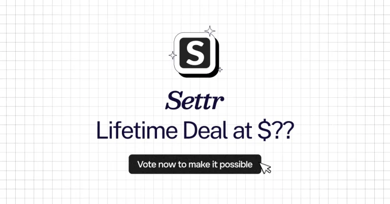 Settr lifetime deal