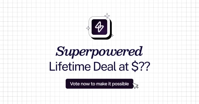 Superpowered lifetime deal