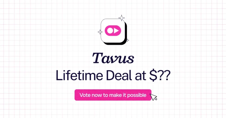 Tavus lifetime deal