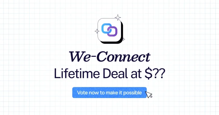 We-Connect lifetime deal