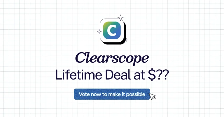 Clearscope lifetime deal
