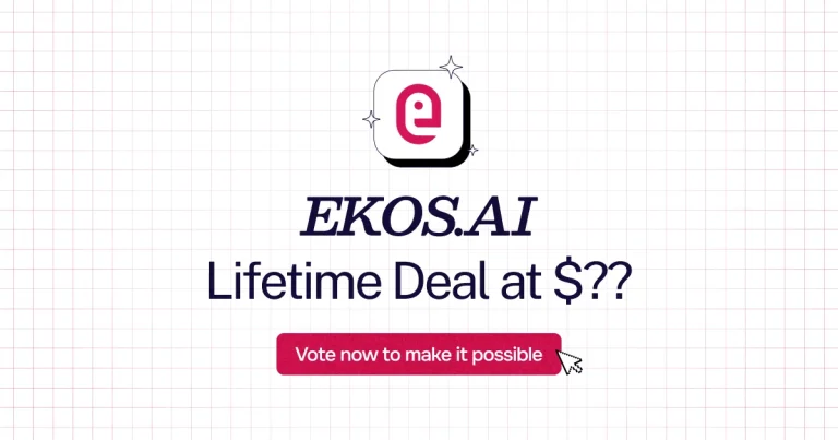 EKOS.AI lifetime deal