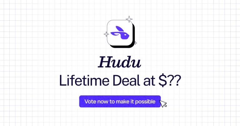 Hudu lifetime deal