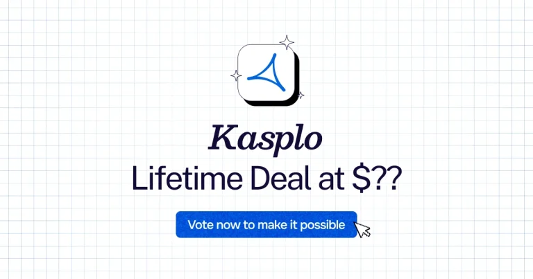 Kasplo lifetime deal