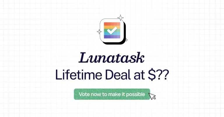 Lunatask lifetime deal
