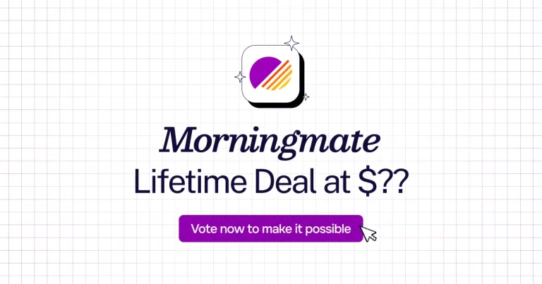 Morningmate lifetime deal