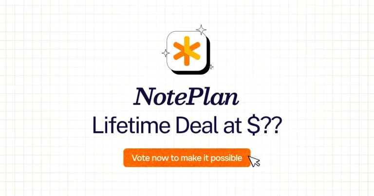 NotePlan lifetime deal