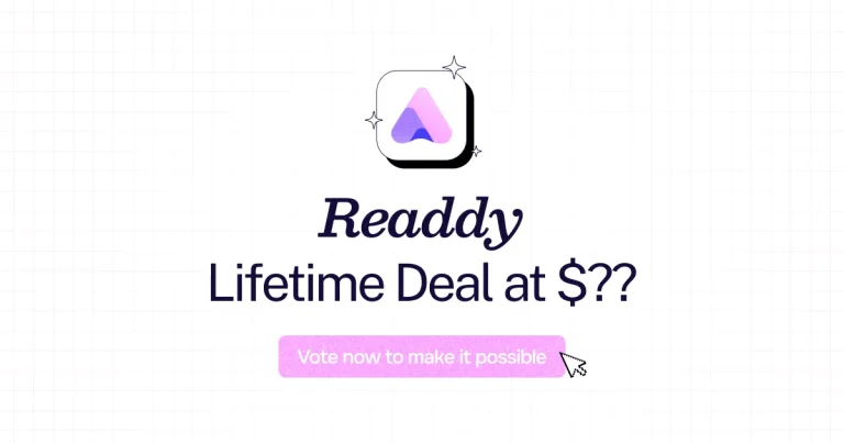 Readdy lifetime deal
