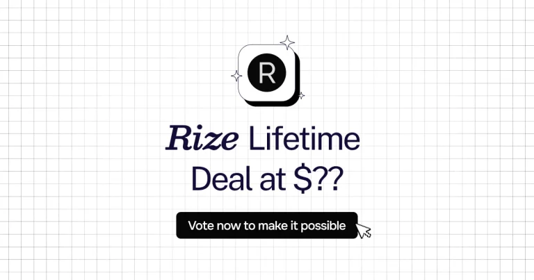 Rize lifetime deal