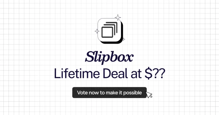 Slipbox lifetime deal