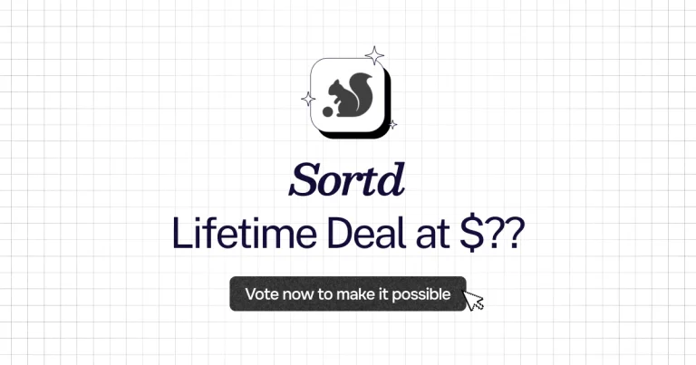 Sortd lifetime deal
