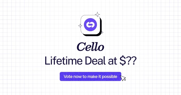 Cello lifetime deal