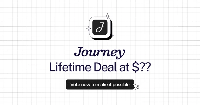 Journey lifetime deal