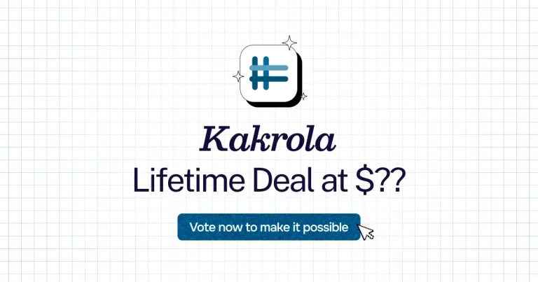 Kakrola lifetime deal