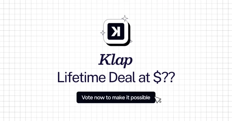 Klap lifetime deal