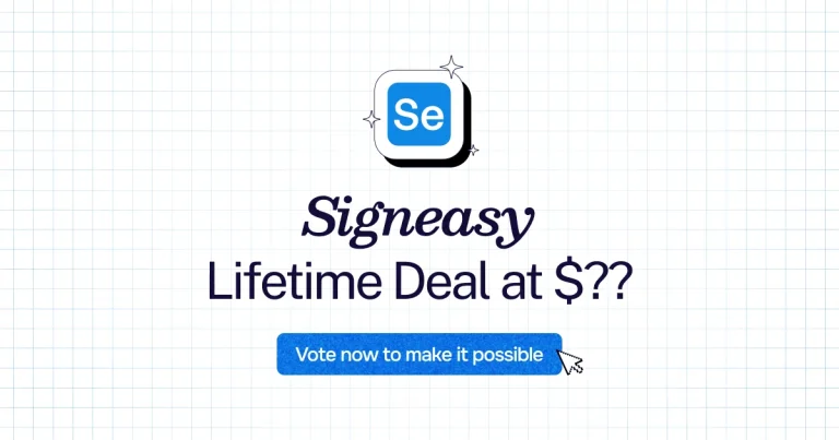 Signeasy lifetime deal