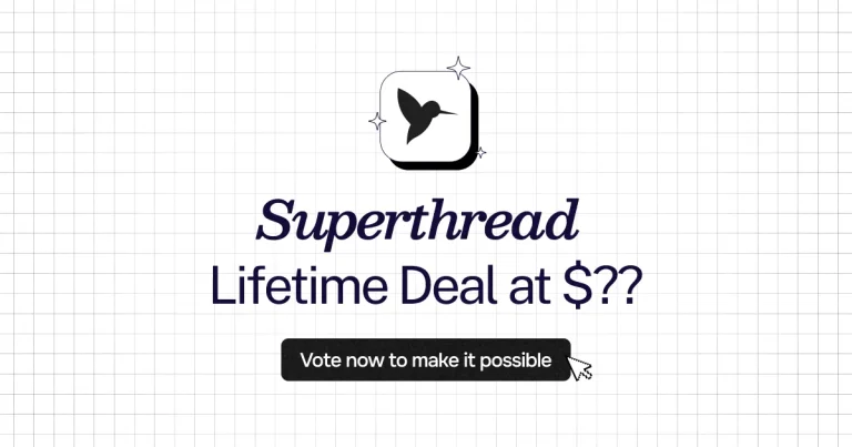 Superthread lifetime deal