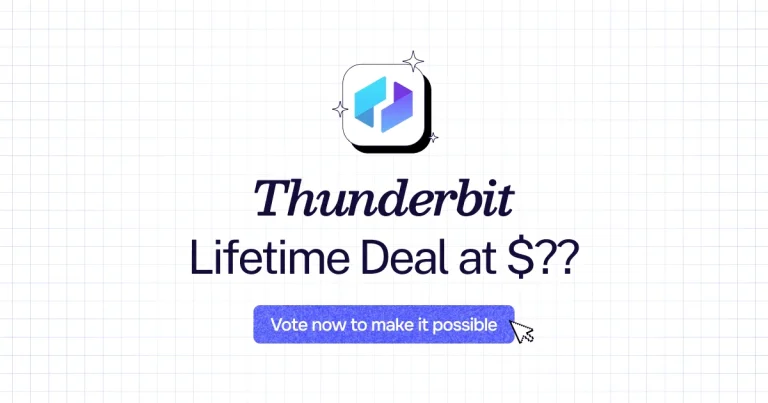 Thunderbit lifetime deal