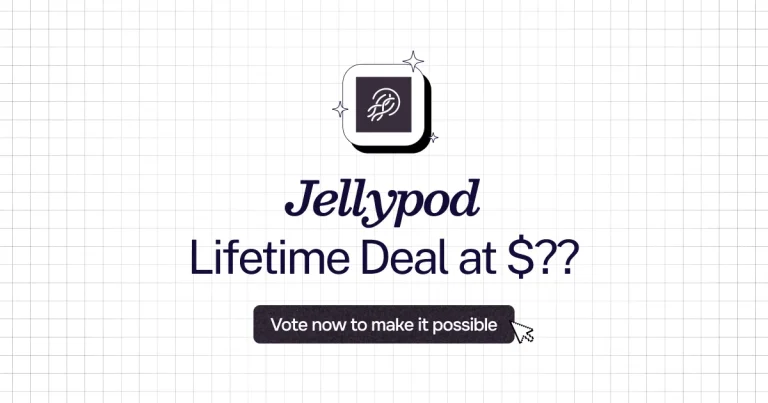 Jellypod lifetime deal