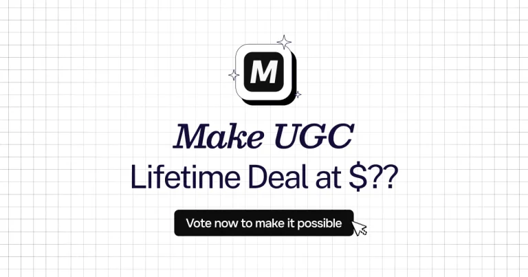 Make UGC lifetime deal