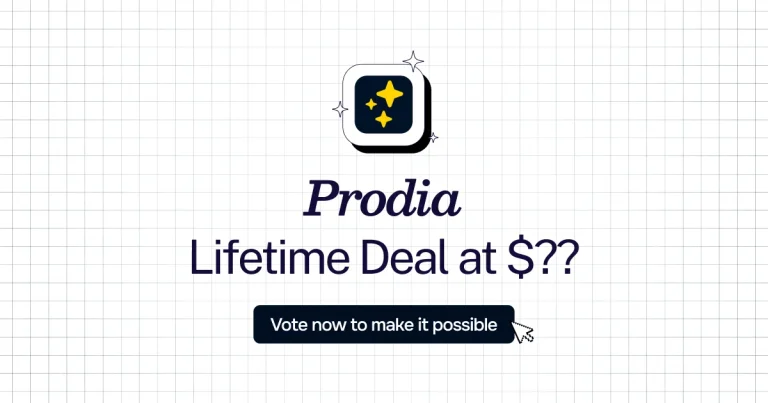Prodia lifetime deal