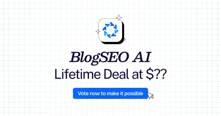 BlogSEO AI lifetime deal